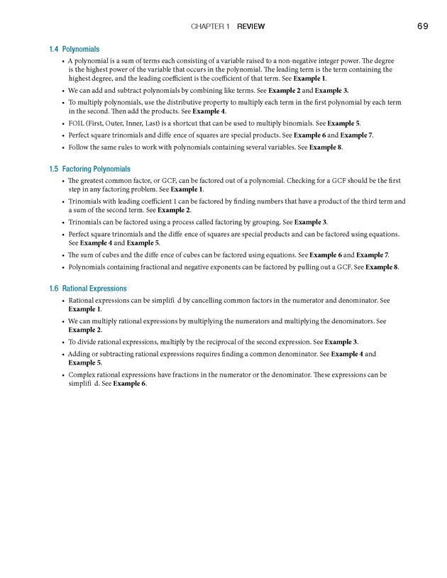 College Algebra - Page 69