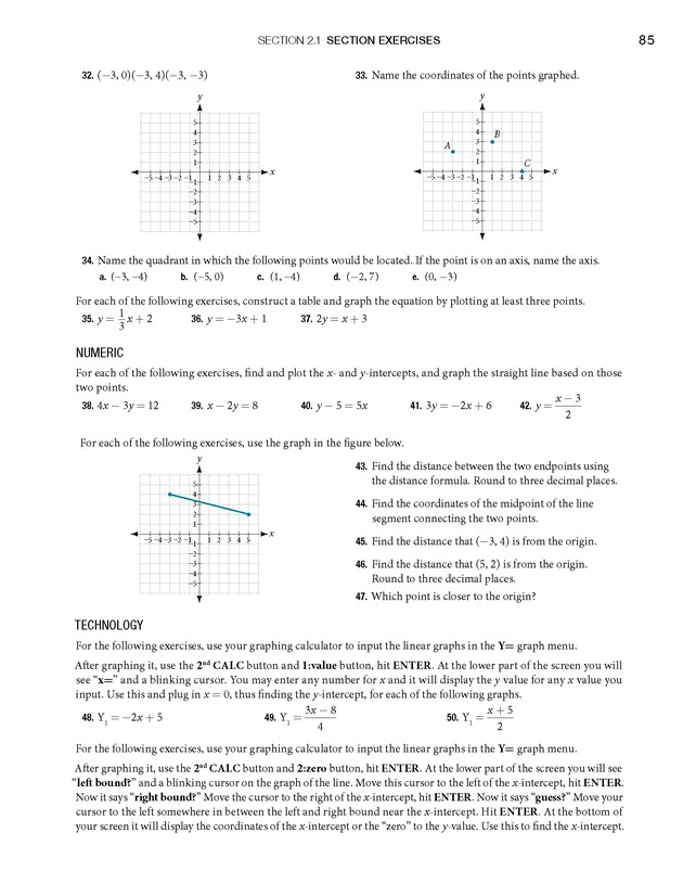 College Algebra - Page 85