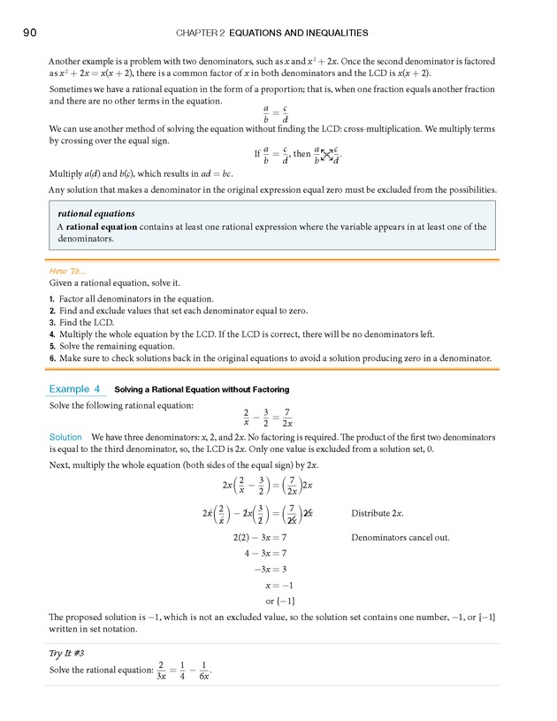 College Algebra - Page 90
