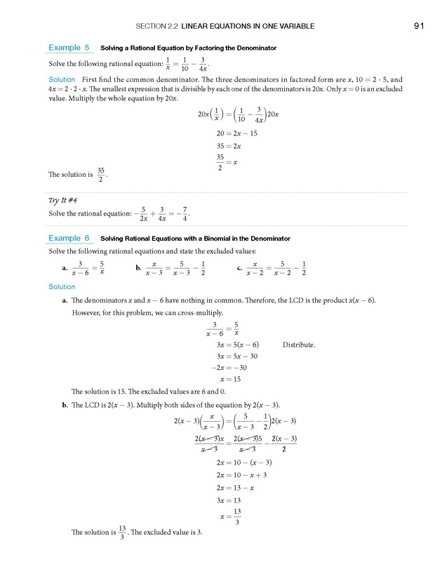 College Algebra - Page 91
