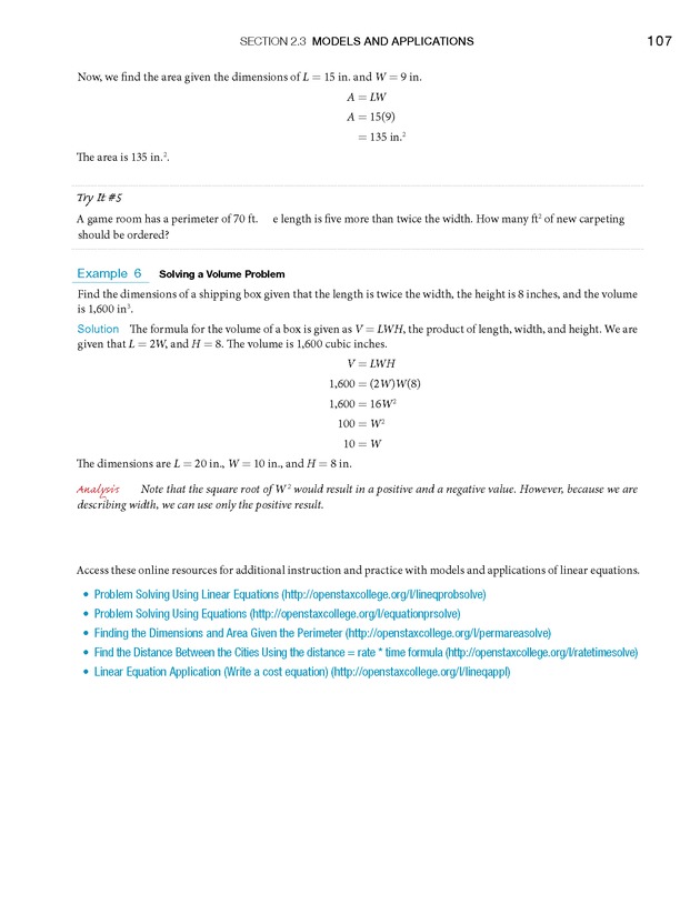 College Algebra - Page 107