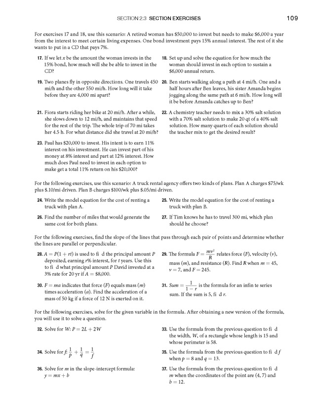 College Algebra - Page 109