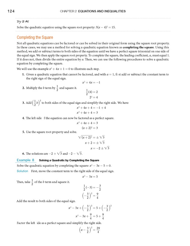 College Algebra - Page 124
