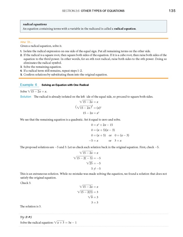 College Algebra - Page 135