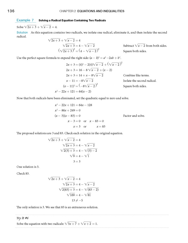 College Algebra - Page 136