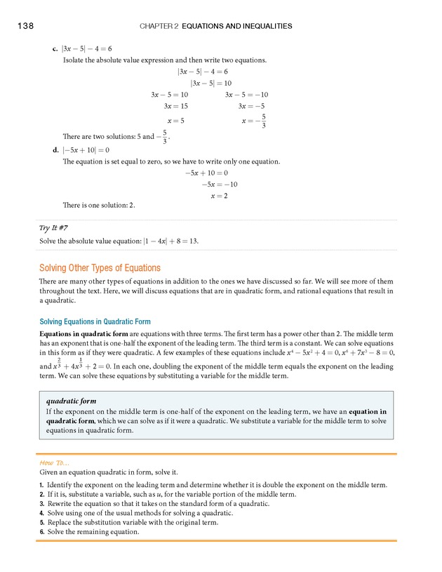College Algebra - Page 138