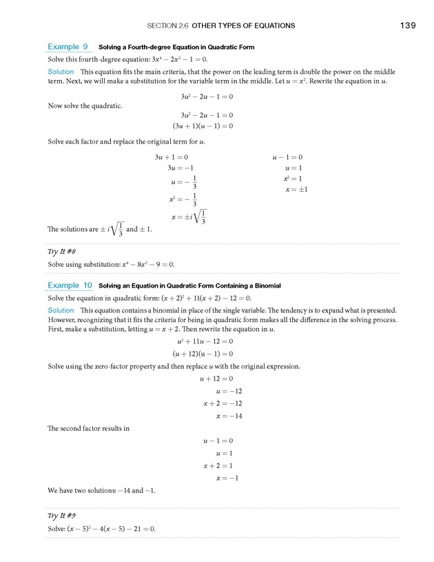 College Algebra - Page 139