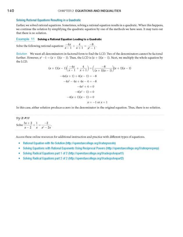 College Algebra - Page 140