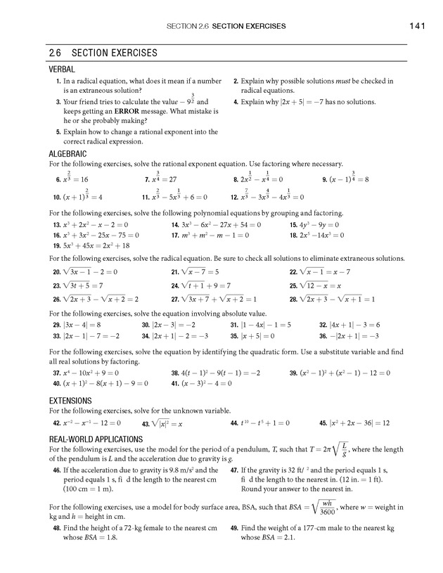 College Algebra - Page 141