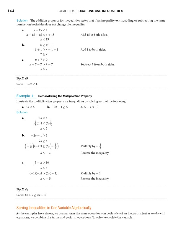 College Algebra - Page 144