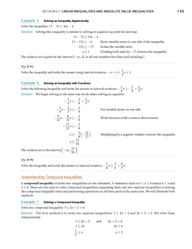 College Algebra - Page 145