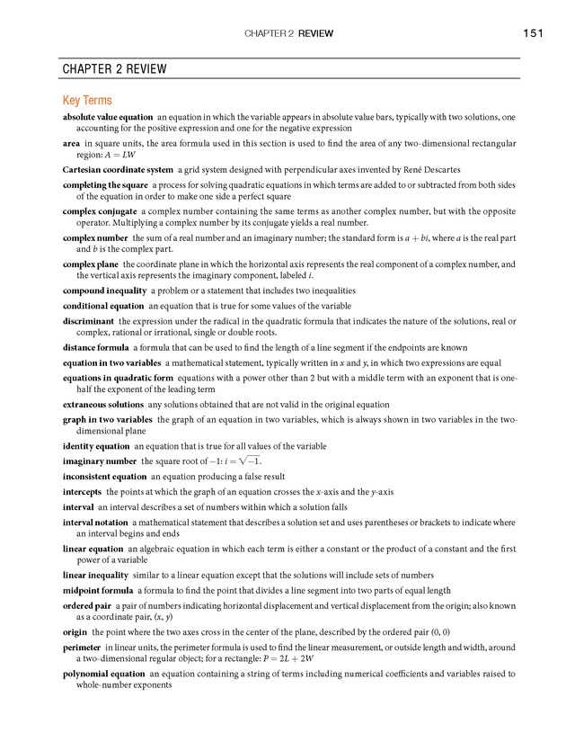 College Algebra - Page 151
