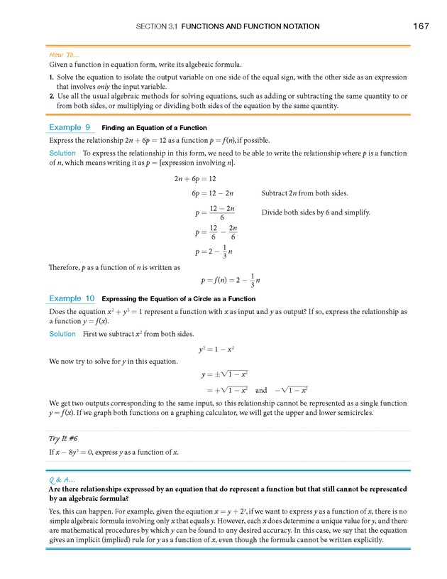 College Algebra - Page 167