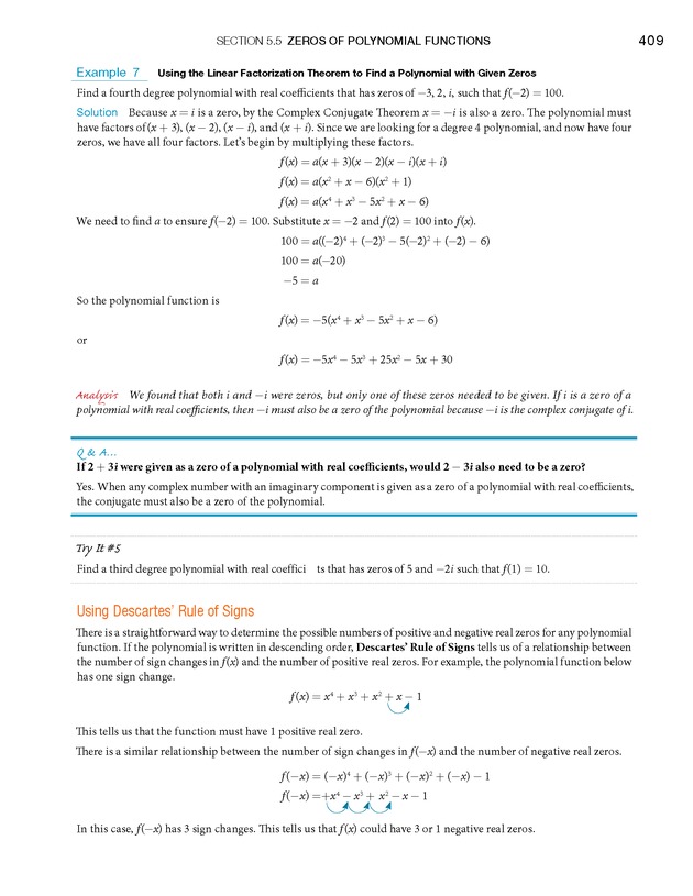 College Algebra - Page 409