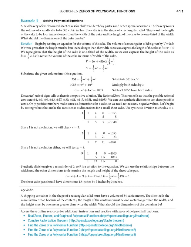 College Algebra - Page 411
