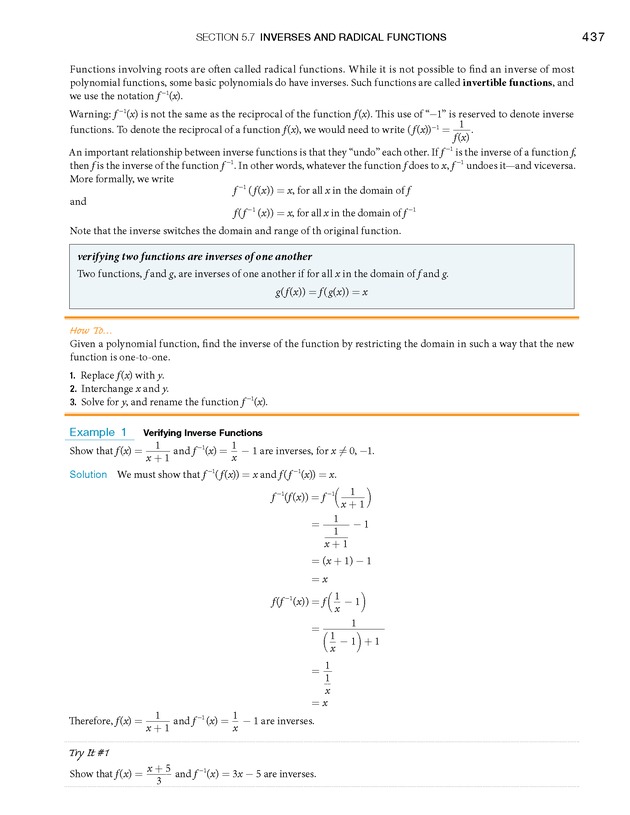 College Algebra - Page 437