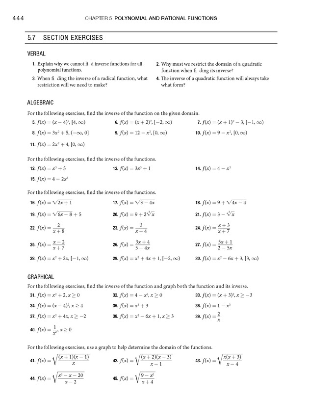 College Algebra - Page 444