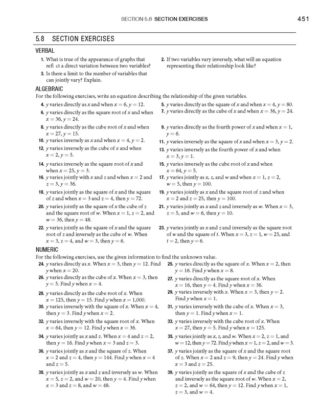College Algebra - Page 451