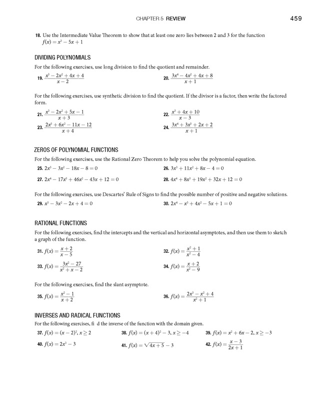 College Algebra - Page 459