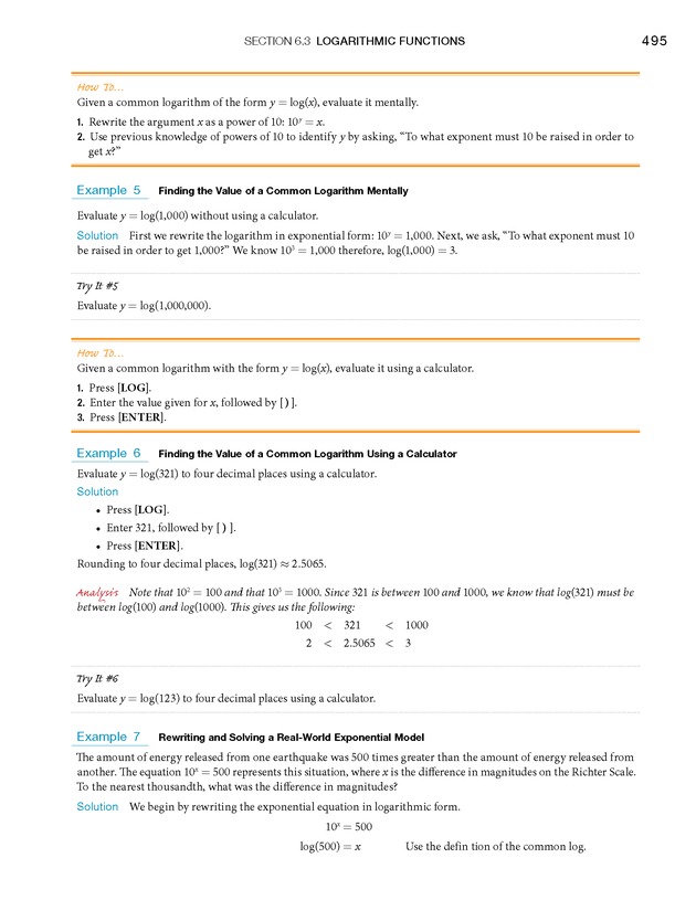 College Algebra - Page 495