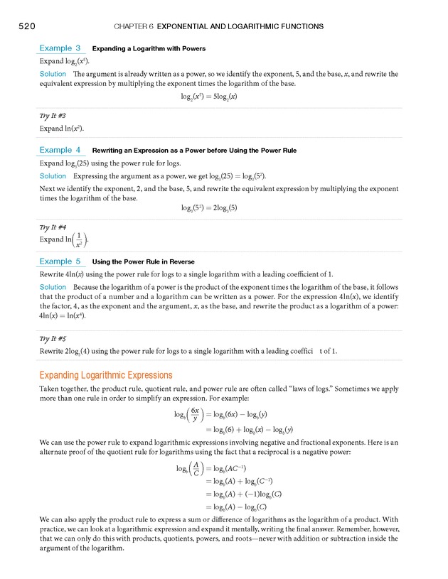 College Algebra - Page 520