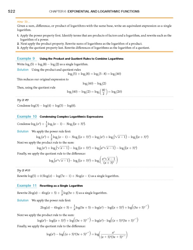 College Algebra - Page 522