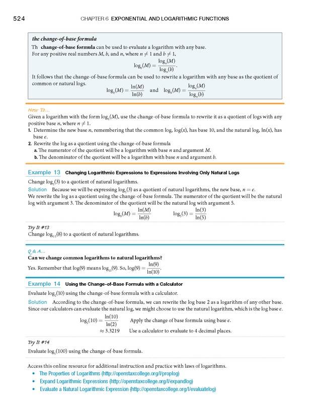 College Algebra - Page 524
