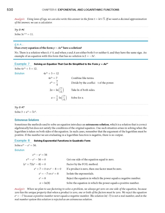 College Algebra - Page 530