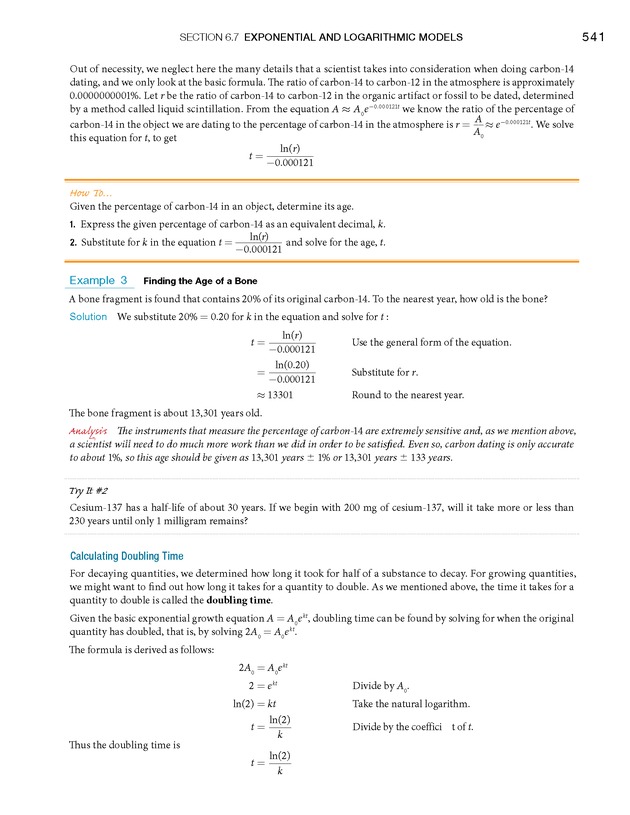 College Algebra - Page 541