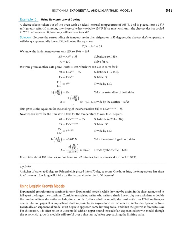 College Algebra - Page 543