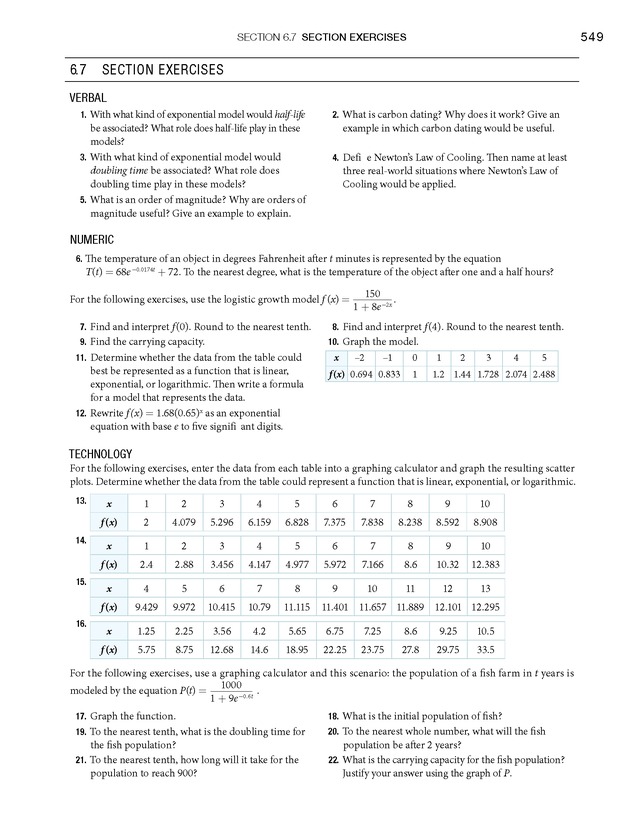 College Algebra - Page 549