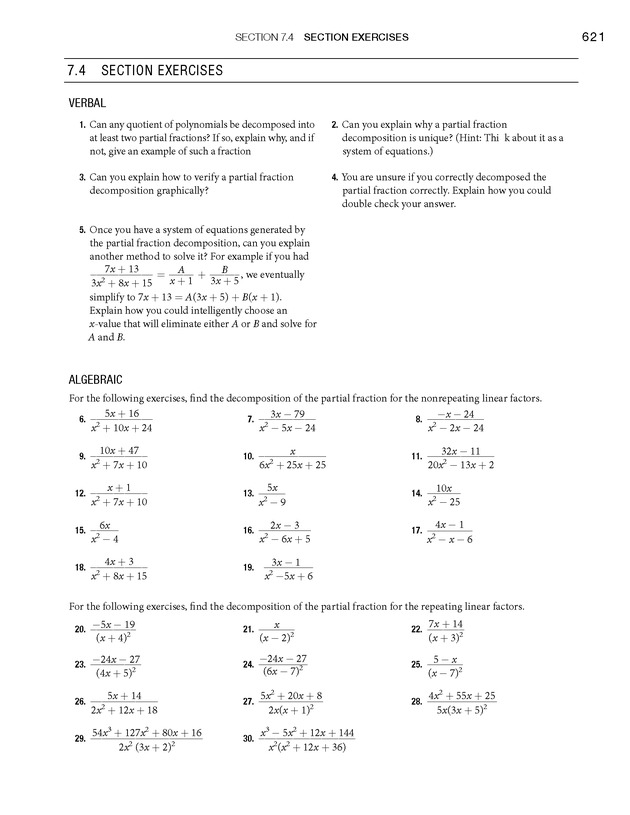 College Algebra - Page 621