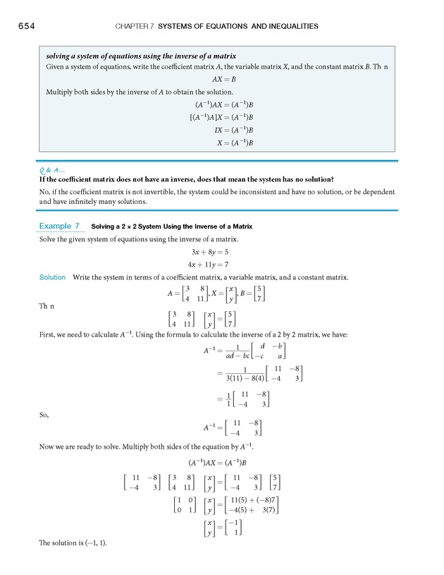 College Algebra - Page 654