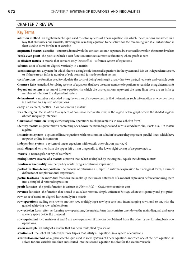 College Algebra - Page 672