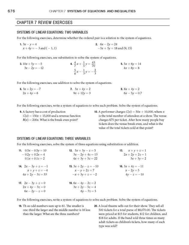College Algebra - Page 676