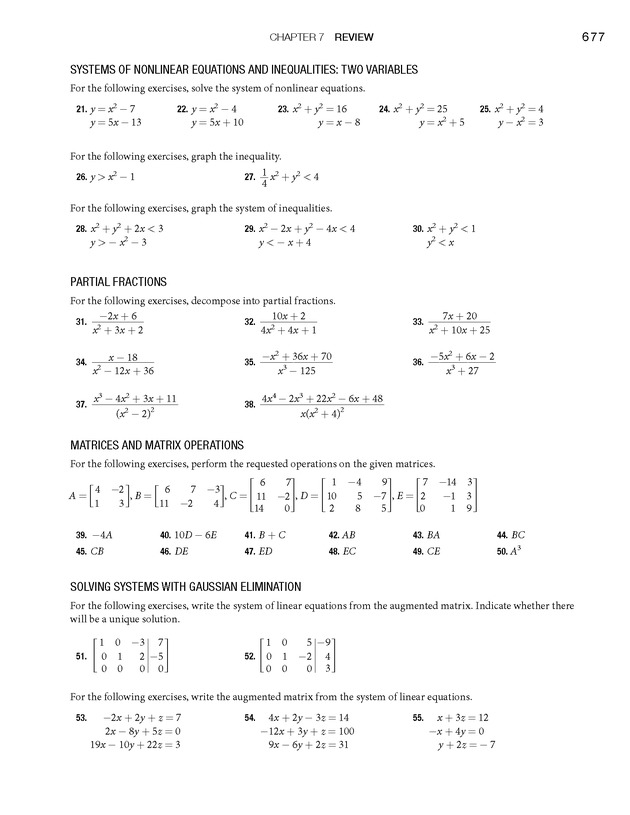 College Algebra - Page 677