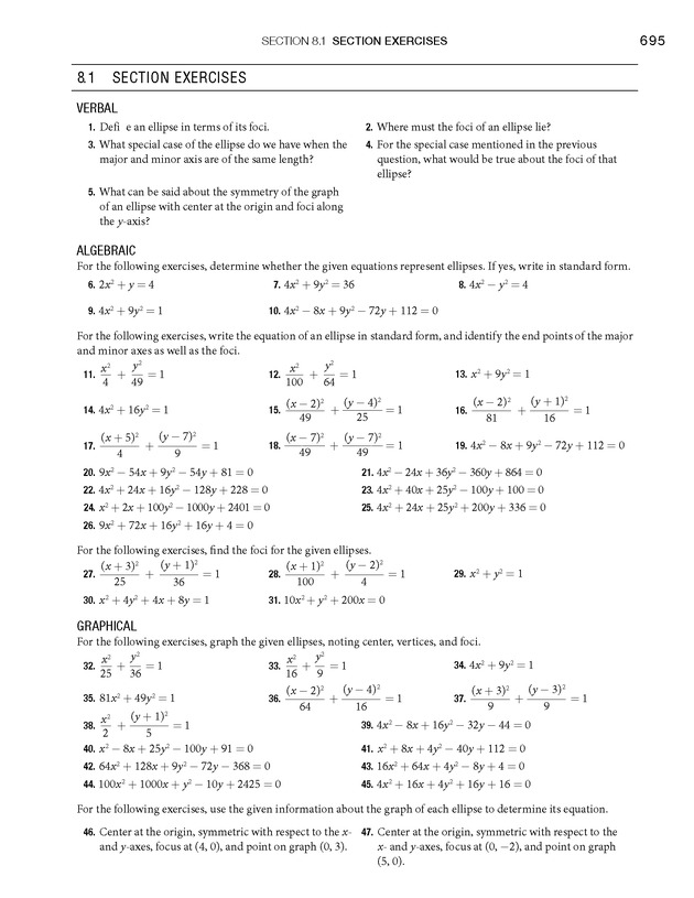 College Algebra - Page 695