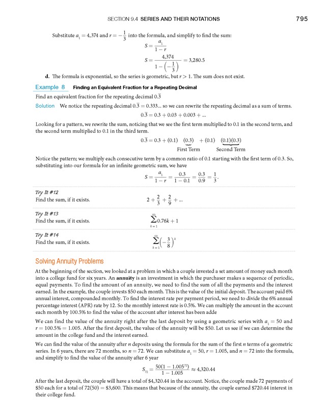 College Algebra - Page 795