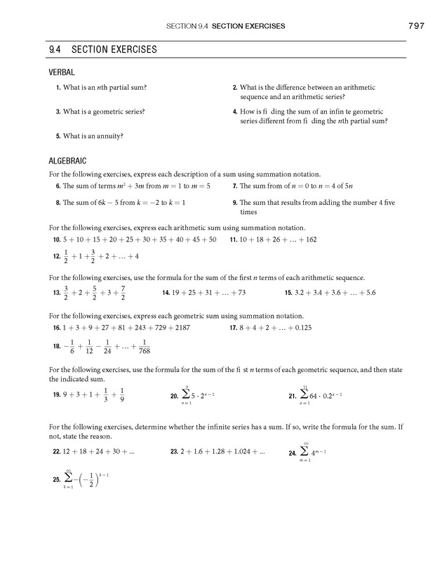 College Algebra - Page 797