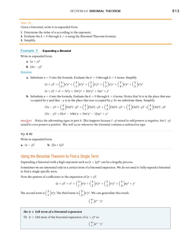 College Algebra - Page 813