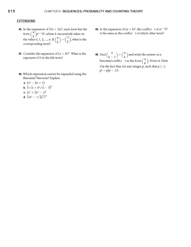 College Algebra - Page 816