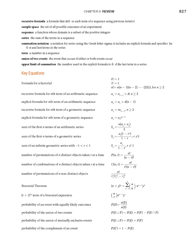 College Algebra - Page 827