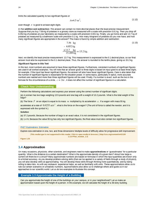 College Physics (Algebra) - New Page