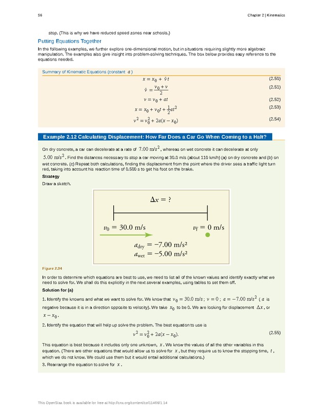 College Physics (Algebra) - New Page