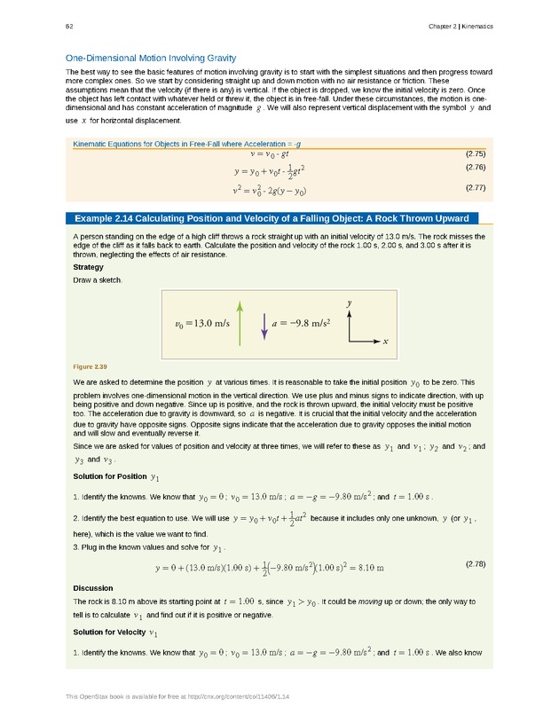 College Physics (Algebra) - New Page