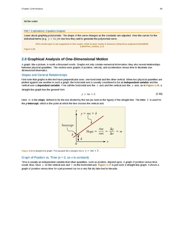 College Physics (Algebra) - New Page