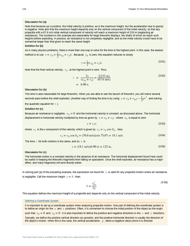 College Physics (Algebra) - New Page