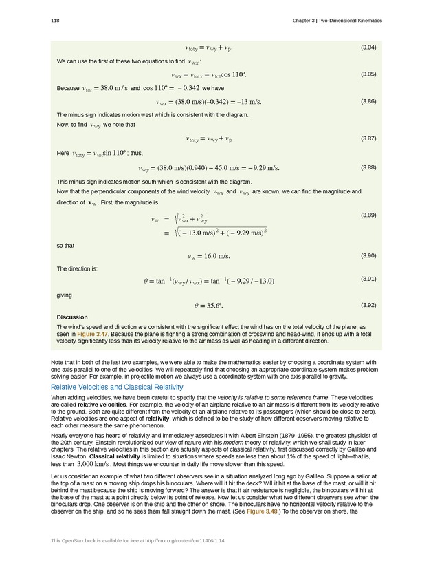 College Physics (Algebra) - New Page