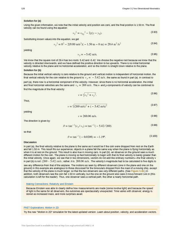 College Physics (Algebra) - New Page
