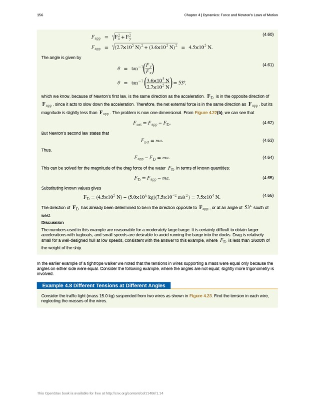 College Physics (Algebra) - New Page